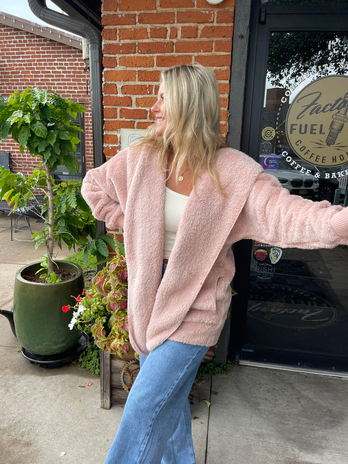 Mauve Bear Coat