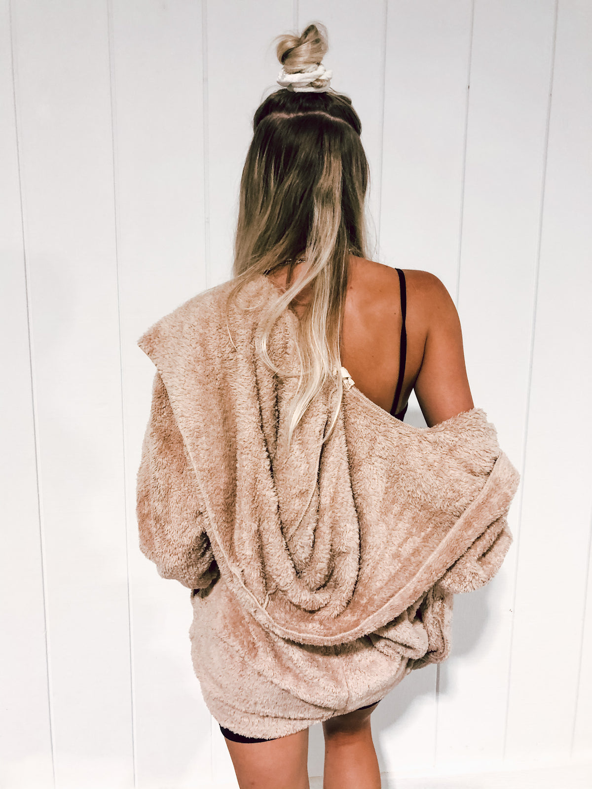 Taupe Bear Coat