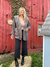 Steel Grey Bear Coat