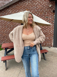 Taupe Bear Coat